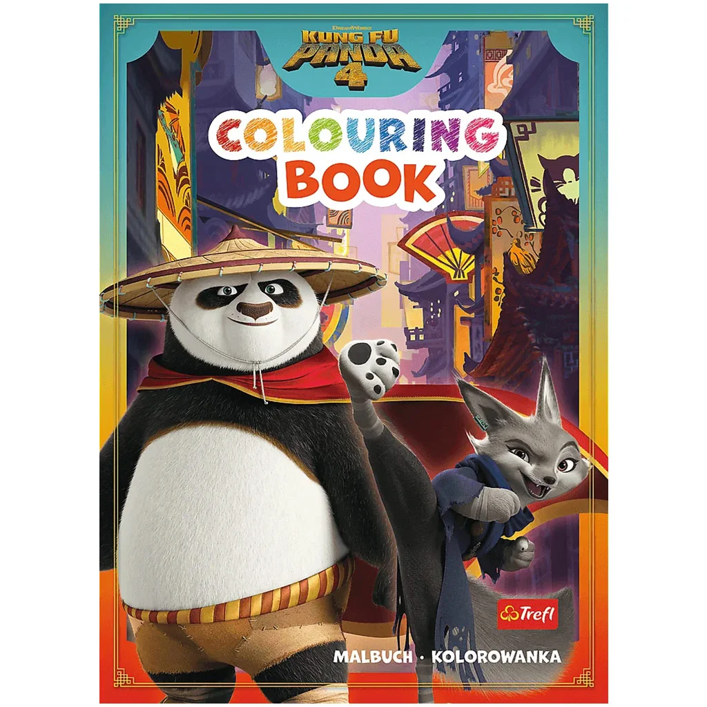 Kung Fu Panda kifestőkönyv - Trefl