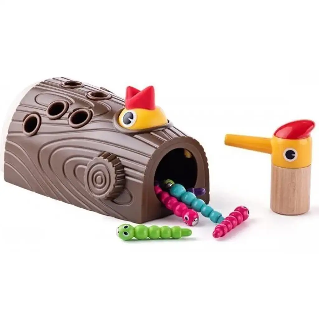 Mágneses fakopács ügyességi társasjáték - Woodyland kép 4