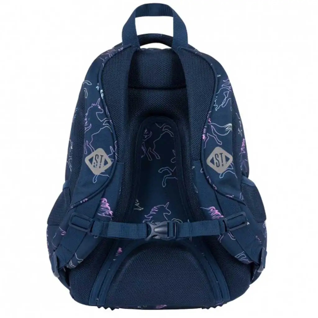 St.Right: Dream Unikornis négyrekeszes iskolatáska, hátizsák kép 3