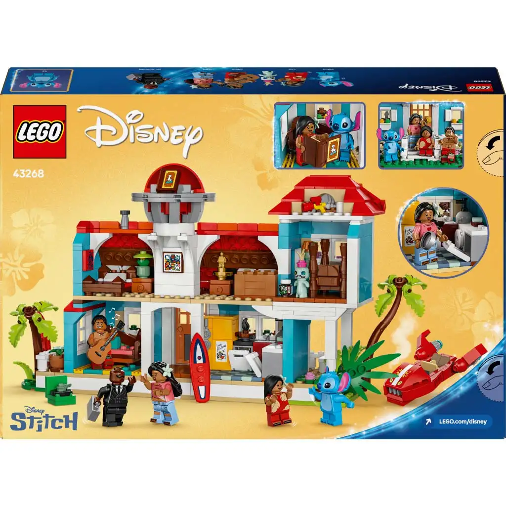 LEGO® Disney: Lilo és Stitch tengerparti háza (43268) kép 2