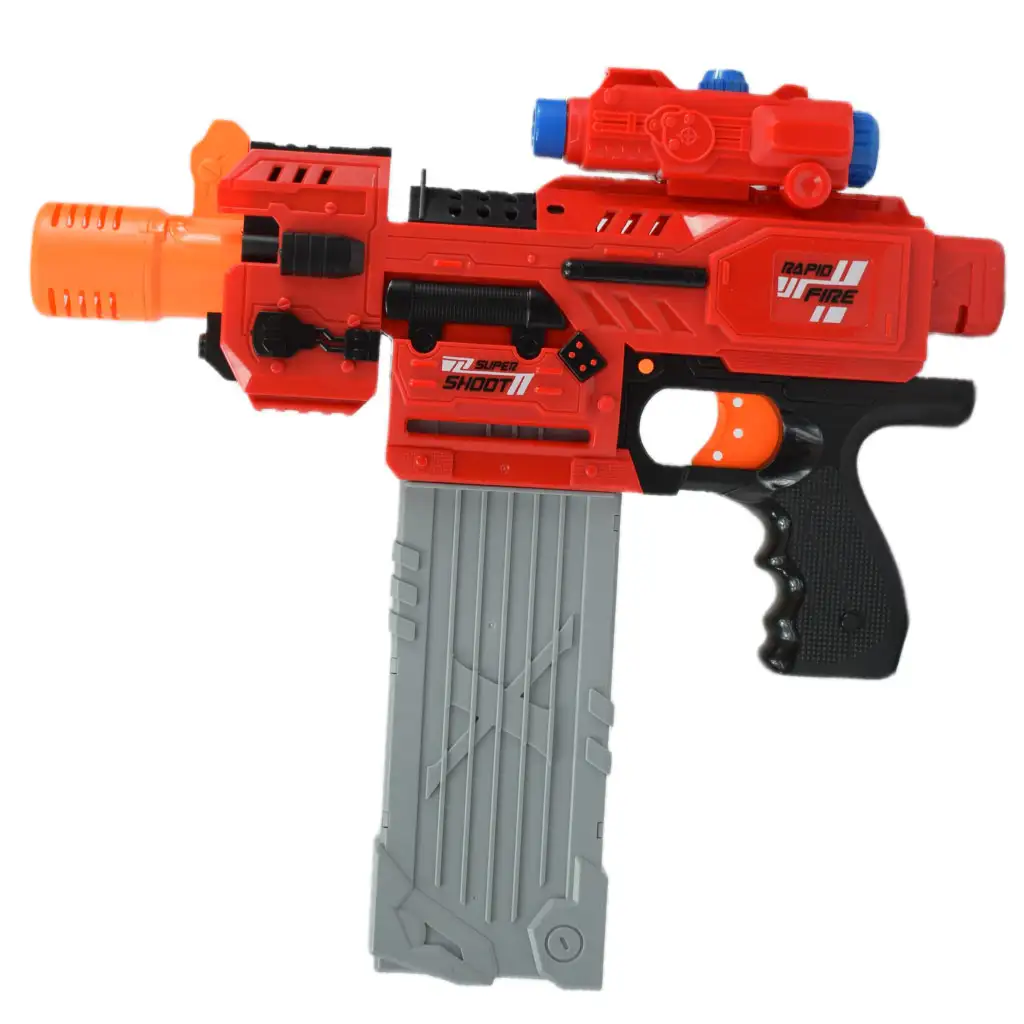 Sniping: Elektromos átalakítható óriás szivacslövő fegyver töltényekkel és céltáblával 79cm kép 10