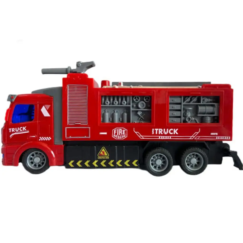 RC Távirányítós tűzoltó autó fényeffektekkel 1/48-as méretarányban 19cm kép 3