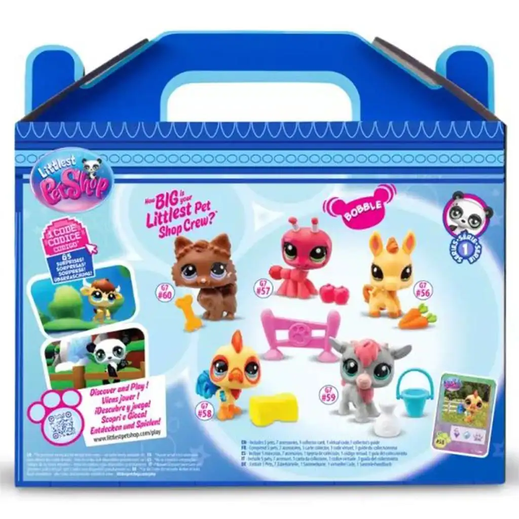 Littlest Pet Shop: 5db-os figura csomag 1. széria - Farm kép 3