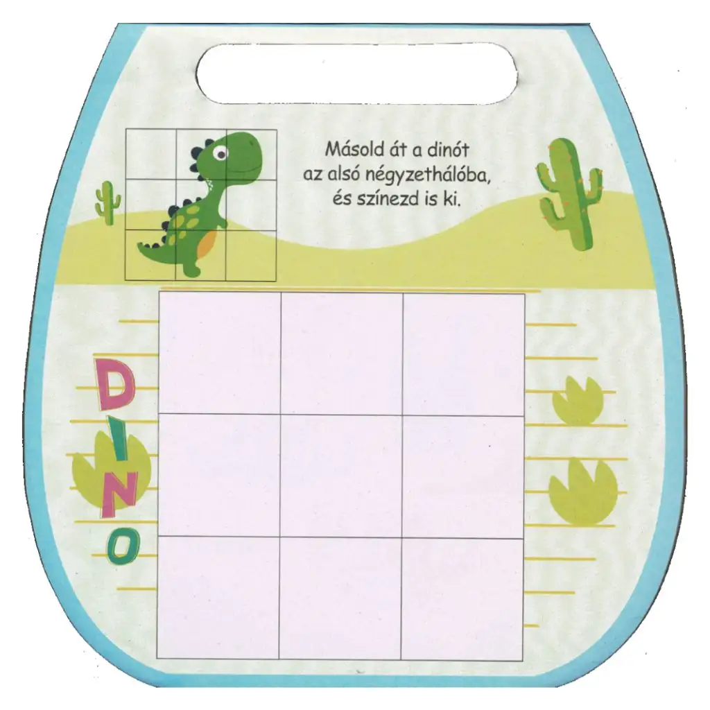 Mókás foglalkoztató - A dinók világa kép 3