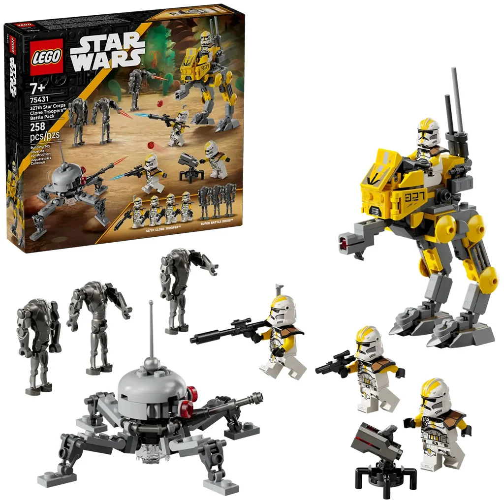 LEGO® Star Wars™: 327. klónkatonák harci csomag (75431)