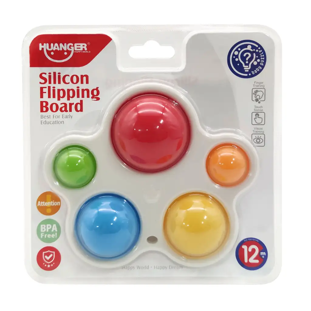 Happy World: Pop-it színes készségfejlesztő játék kép 4