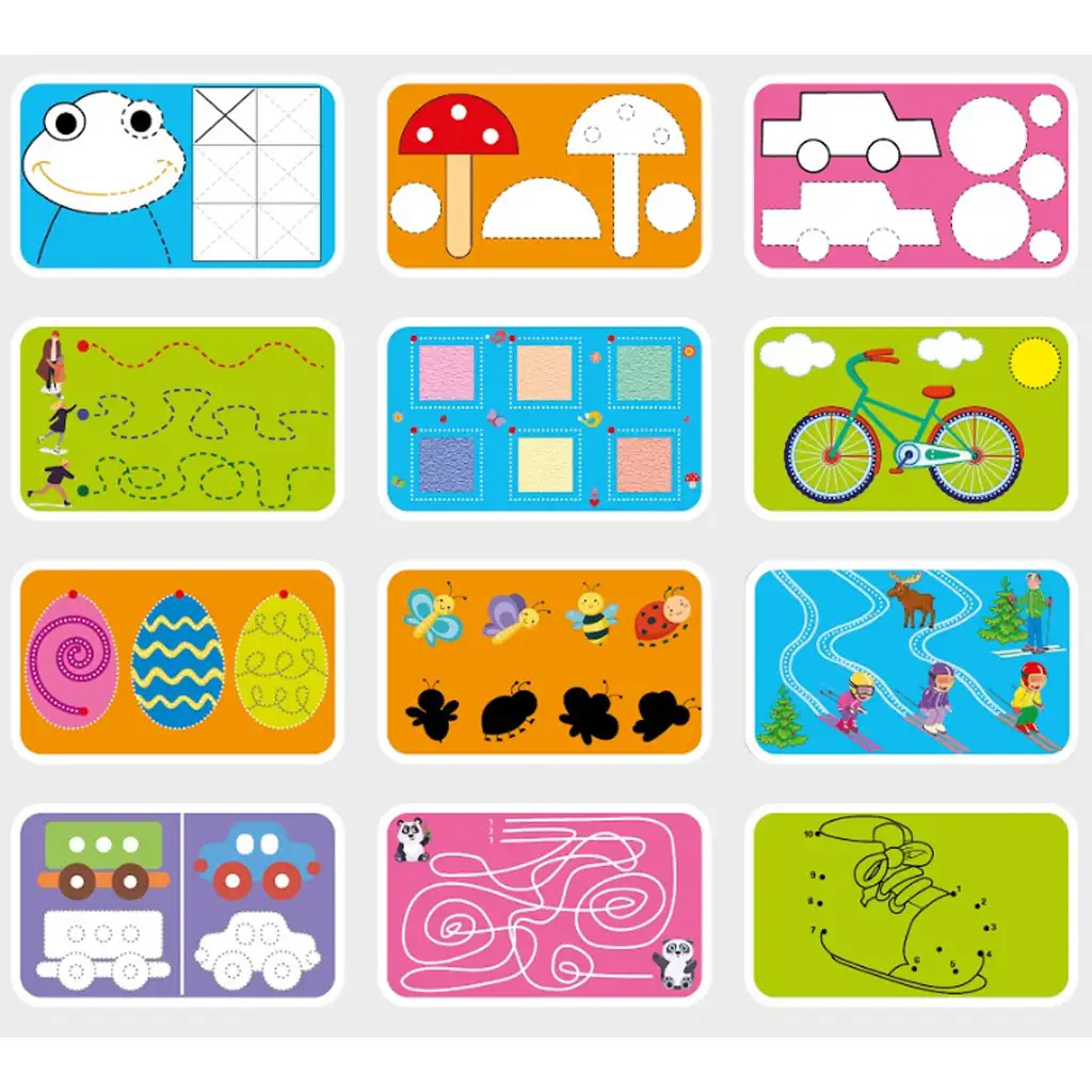 Korai fejlesztés játékosan – Fejlesztő kártyák 3-5 éveseknek kép 2