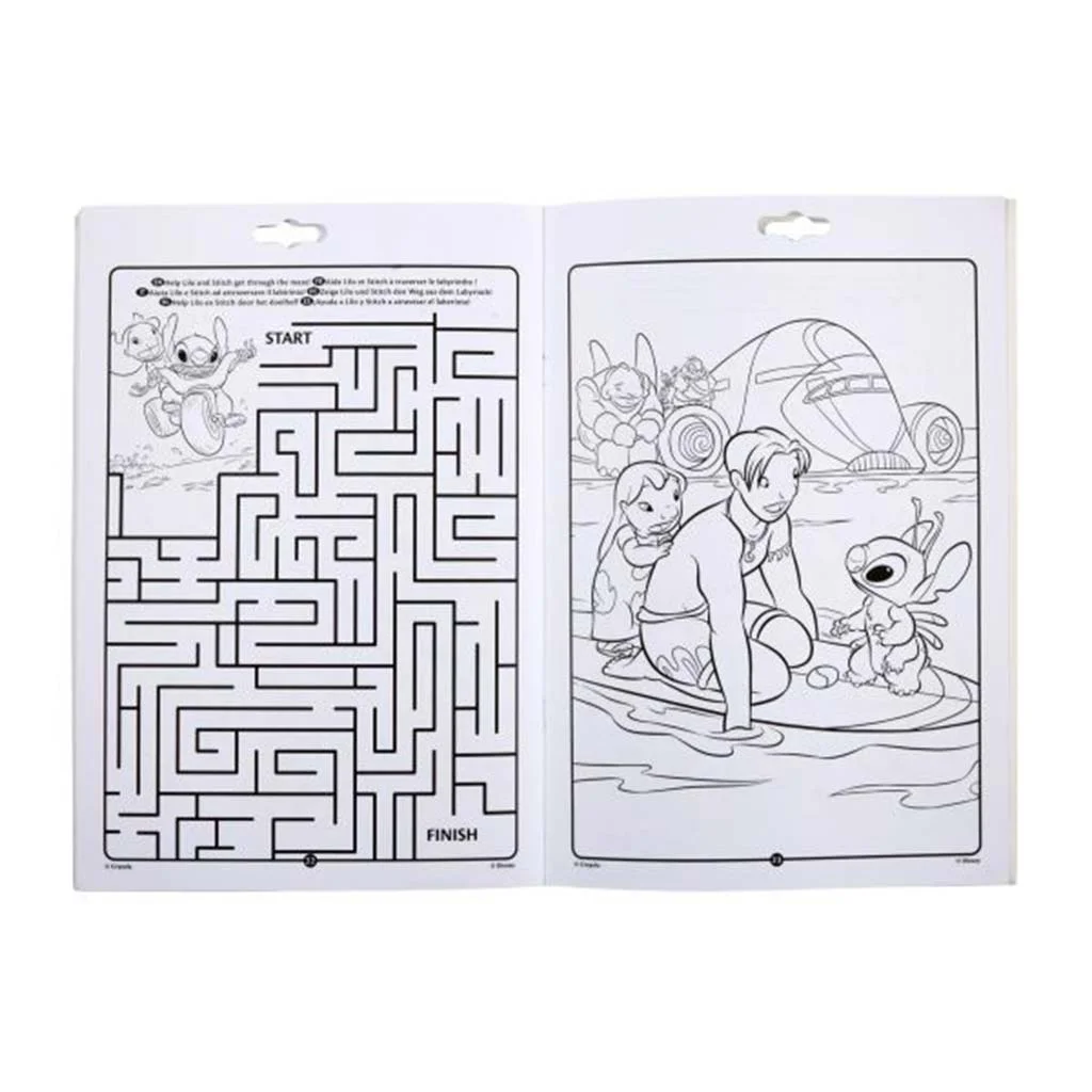 Crayola: Lilo & Stitch színező és foglalkoztató füzet kép 3