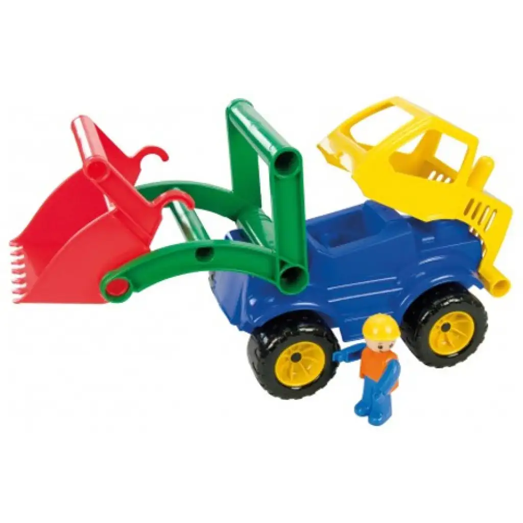 LENA: Actives földmunkagép figurával 33cm kép 2