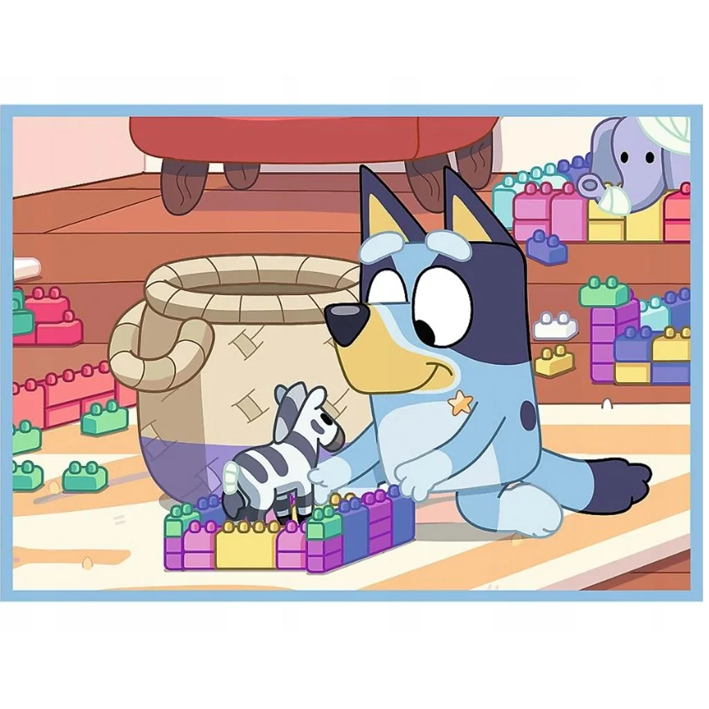 Bluey világa 4 az 1-ben 12-15-20-24db-os puzzle - Trefl kép 5