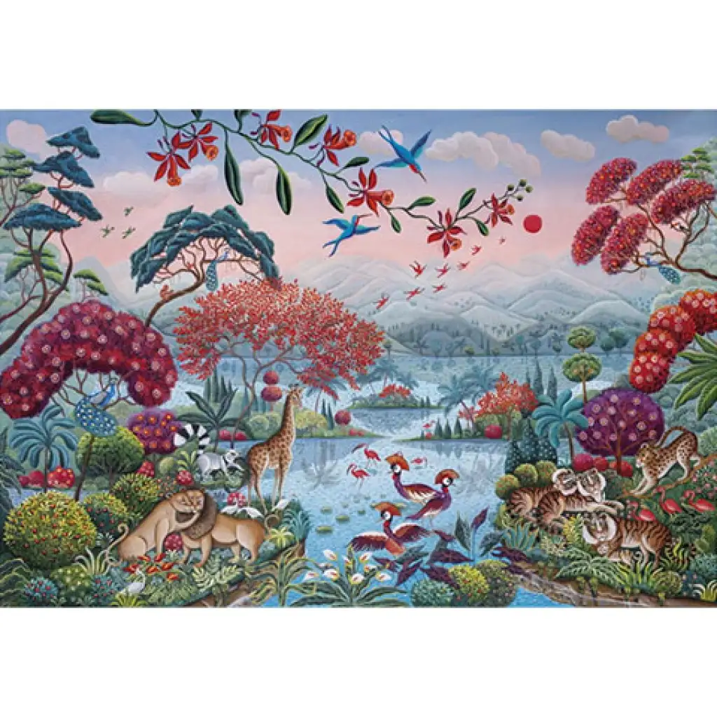 A békés dzsungel HQC puzzle 2000db-os - Clementoni kép 2