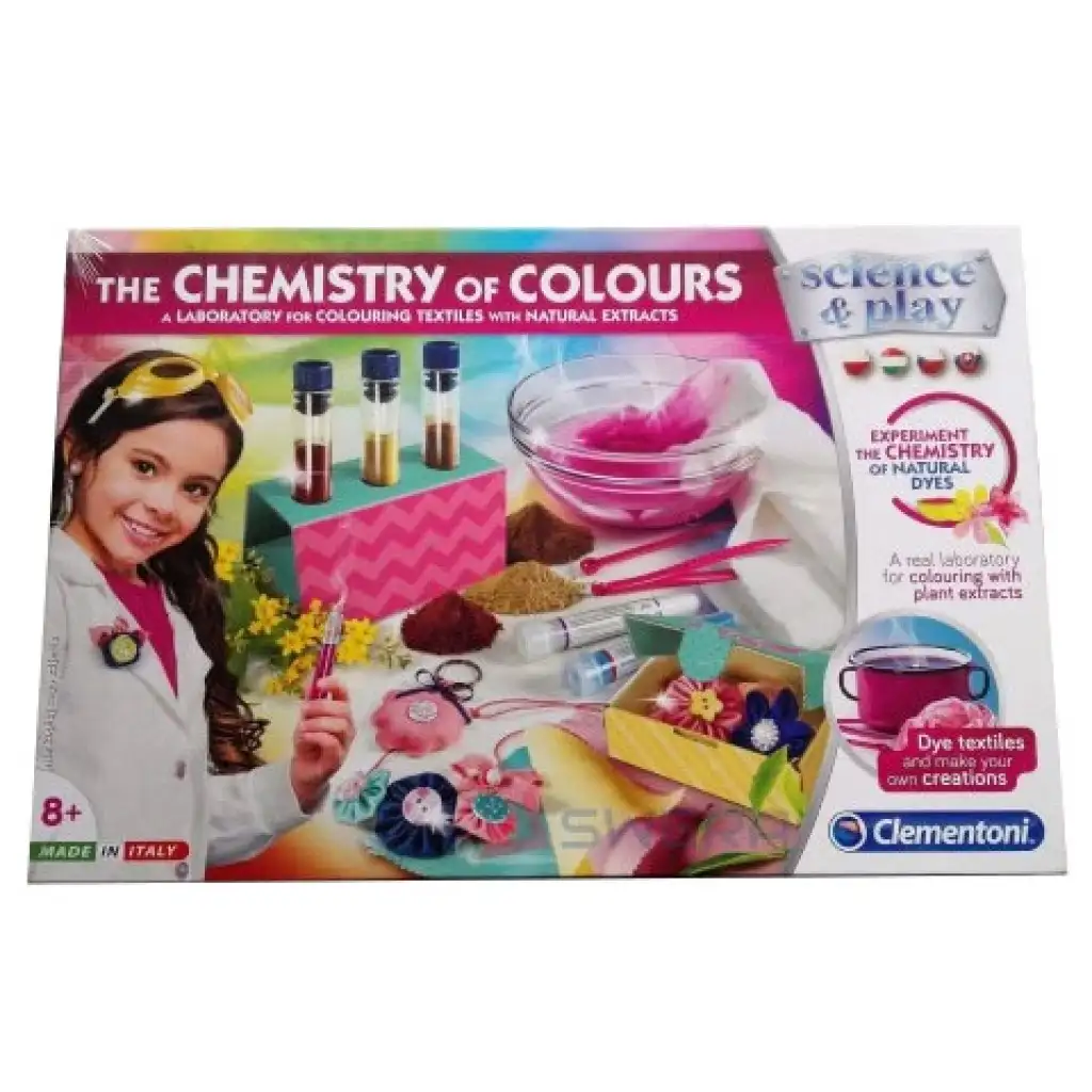 Clementoni: A színek kémiája tudományos játékszett kép 3