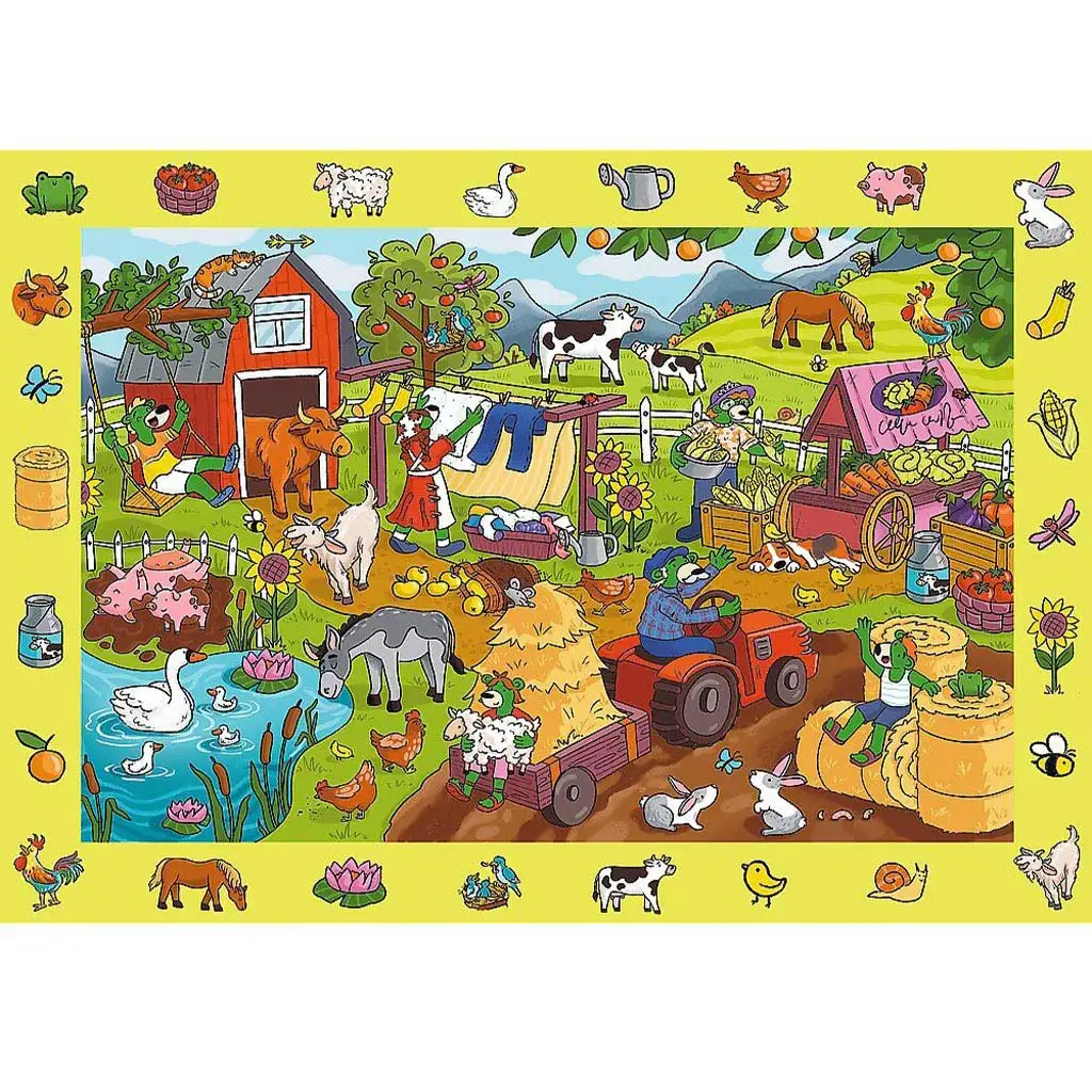 Spy Guy 24db-os puzzle Farm - Trefl kép 2