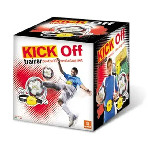 Kick Off - Övre erősített gumi focilabda 23cm kép 3
