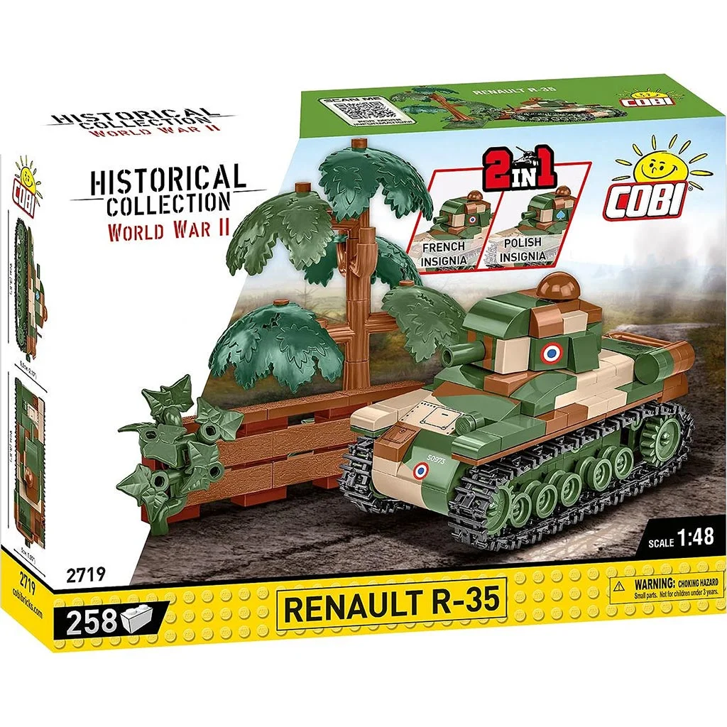 COBI: Renault R-35 építőjáték (2719)