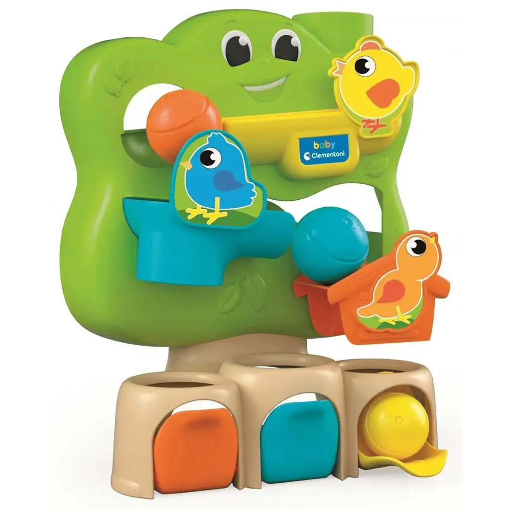 Think&Fun: Mágikus színes fa puha labdákkal logikai játék - Clementoni kép 2