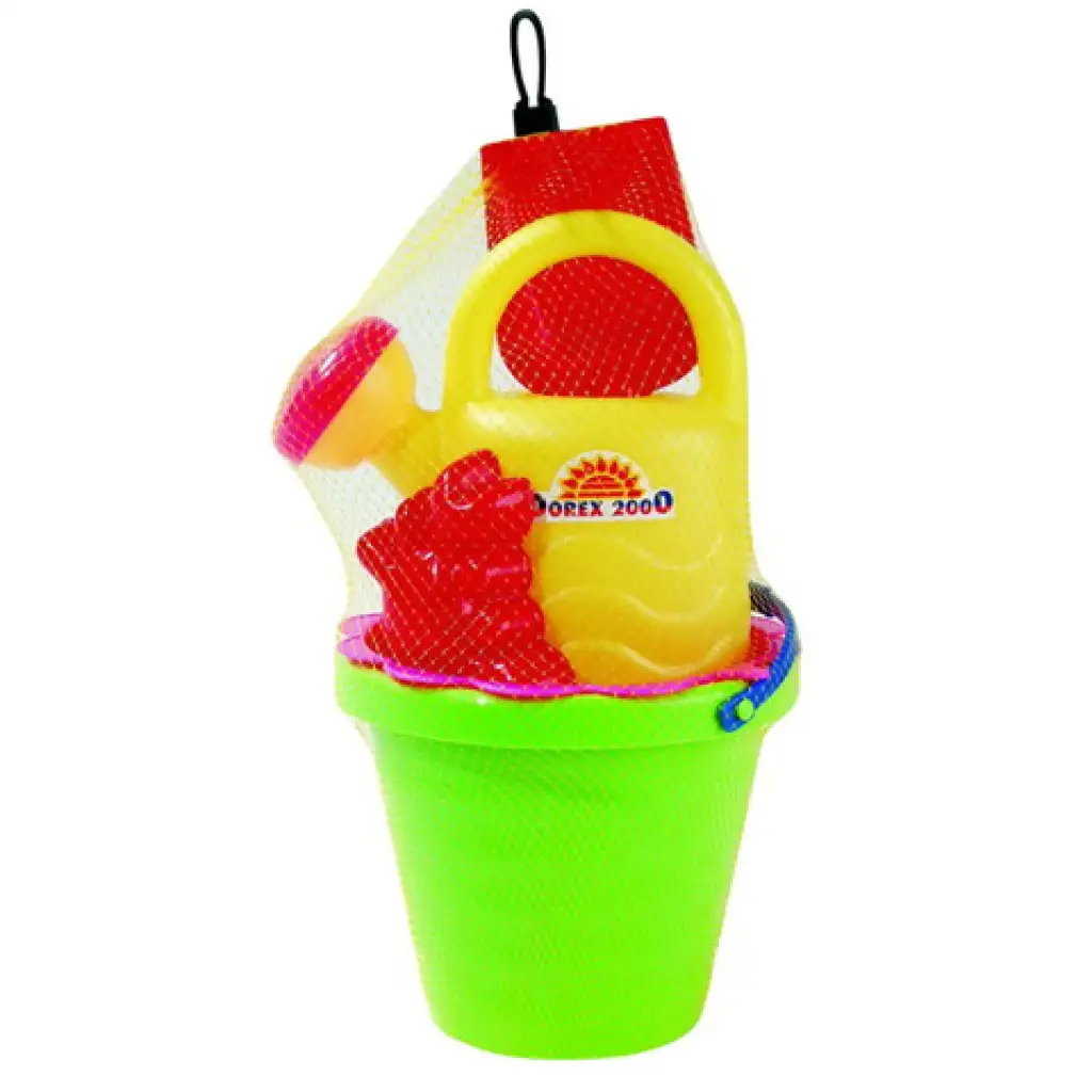 Kis hullámos homokozó vödör locsolóval kép 2