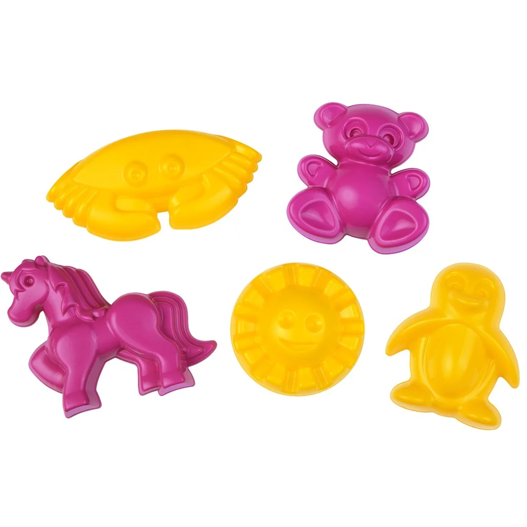 LENA: Unikornisos homokozó szett hálóban 5db-os kép 2