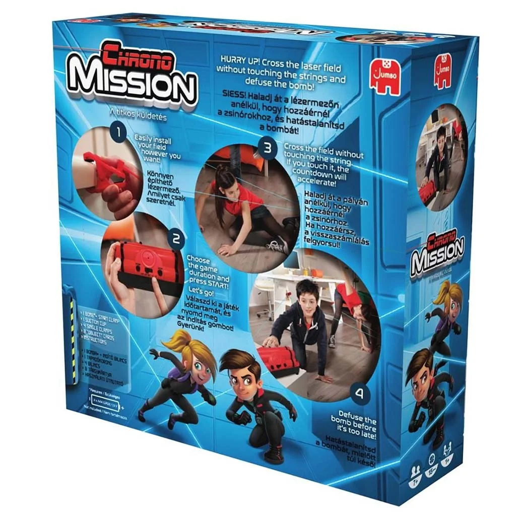 Chrono Mission: A titkos küldetés társasjáték kép 2