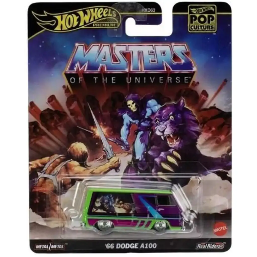 Hot Wheels: Pop kultúra széria – '66 Dodge A100 kisautó 1/64 - Mattel