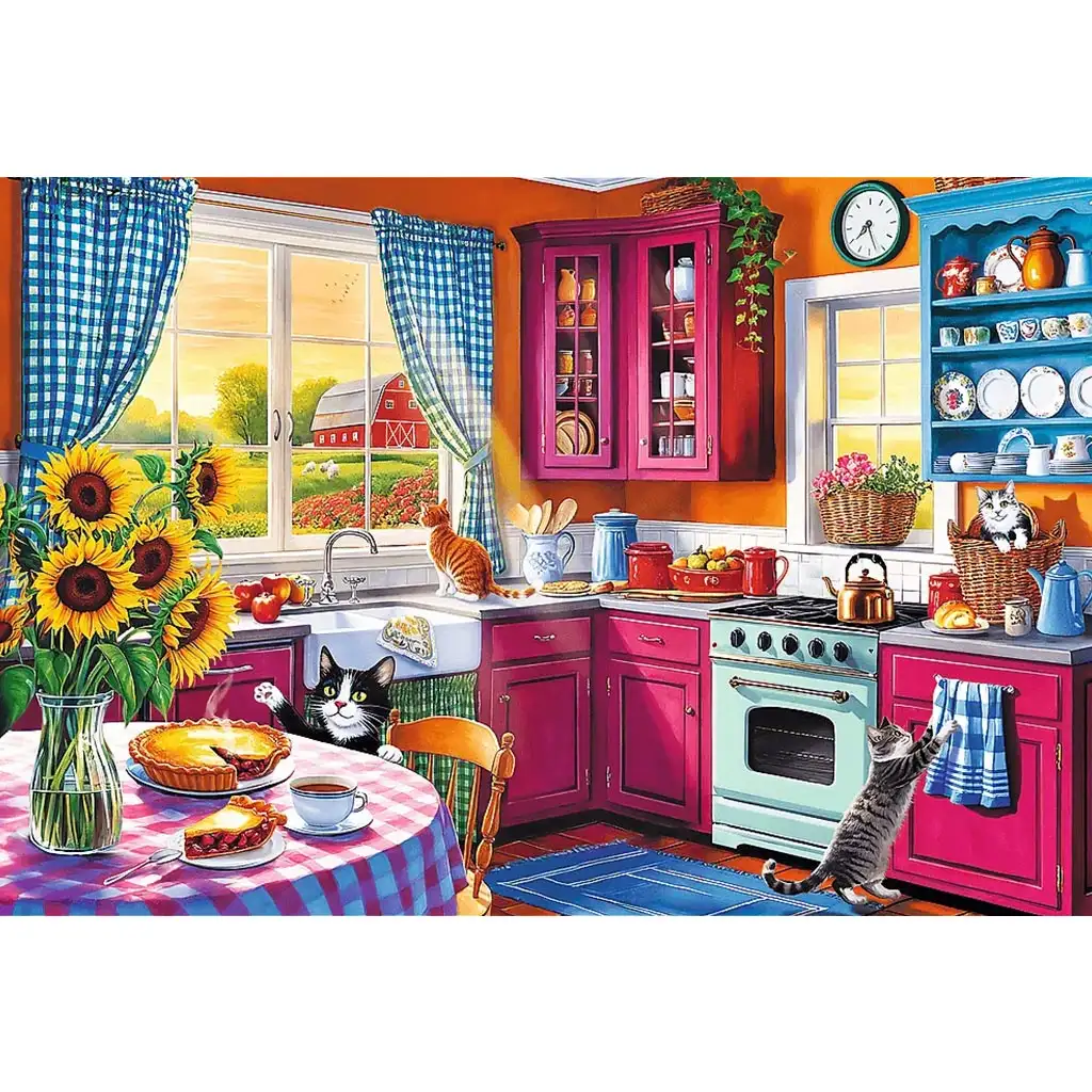 Reggel a konyhában Easy Piece 300db-os puzzle - Trefl kép 2