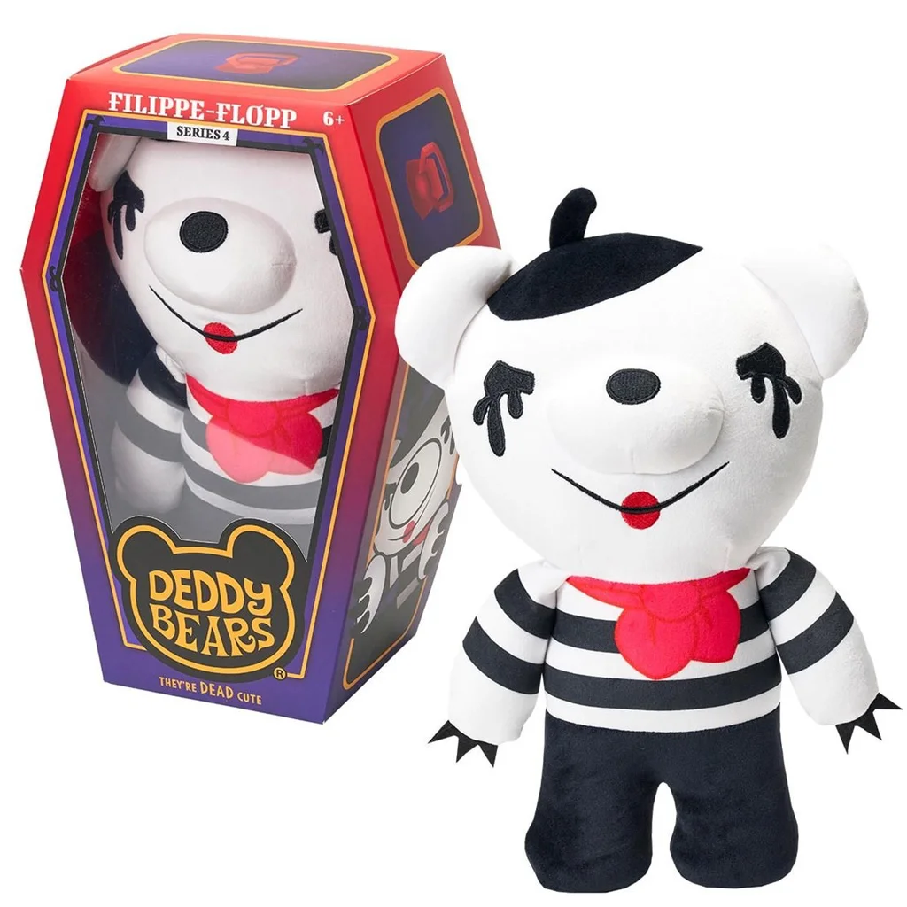 Deddy Bear Hank plüss koporsóban, 4. sorozat, 30 cm-es - Flippe-Flop