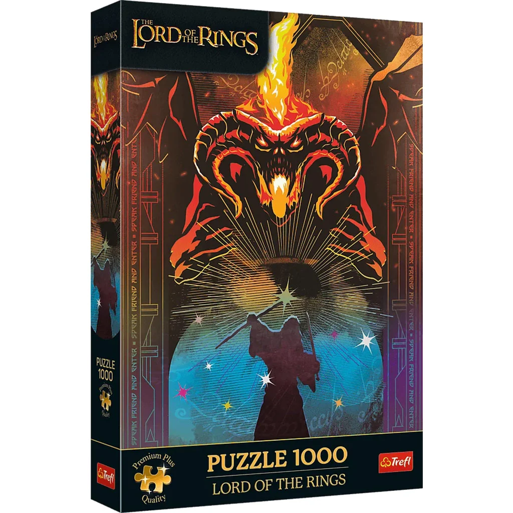 A Gyűrűk Ura Gandalf és a Balrog csatája 1000db-os Prémium plus quality puzzle - Trefl