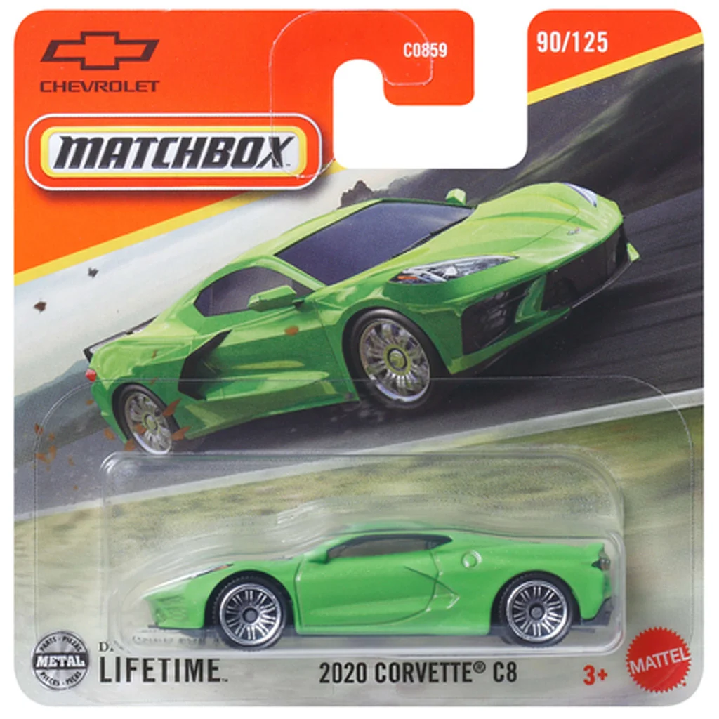 Matchbox: 2020 Corvette C8 kisautó 1/64 - Mattel