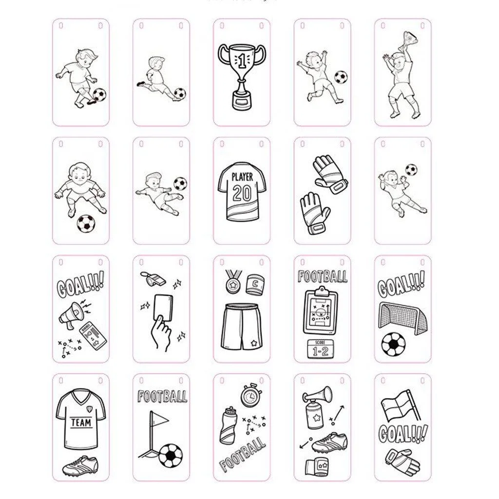 Luna: Must Team 27db-os színező szett kép 4