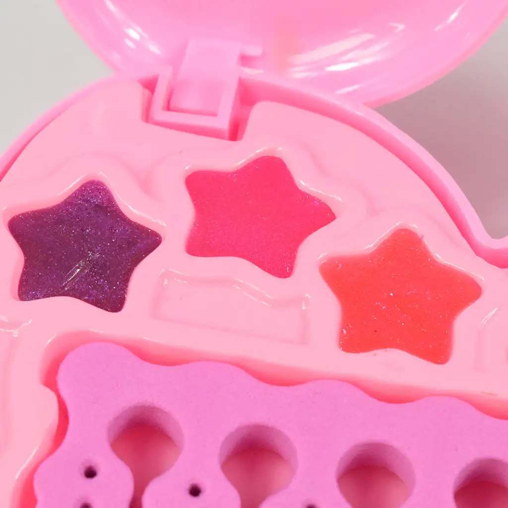 S&Lí Cosmetics: Prémium smink és köröm paletta szívalakú háromszintes dobozban kép 8