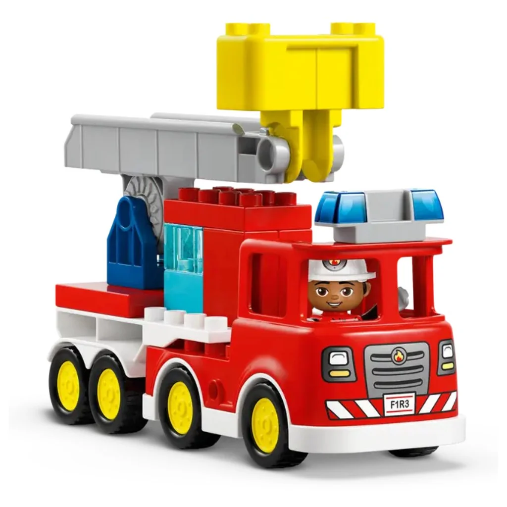 LEGO® DUPLO®: Tűzoltóautó tömlővel és tűzoltóval (10473) kép 2