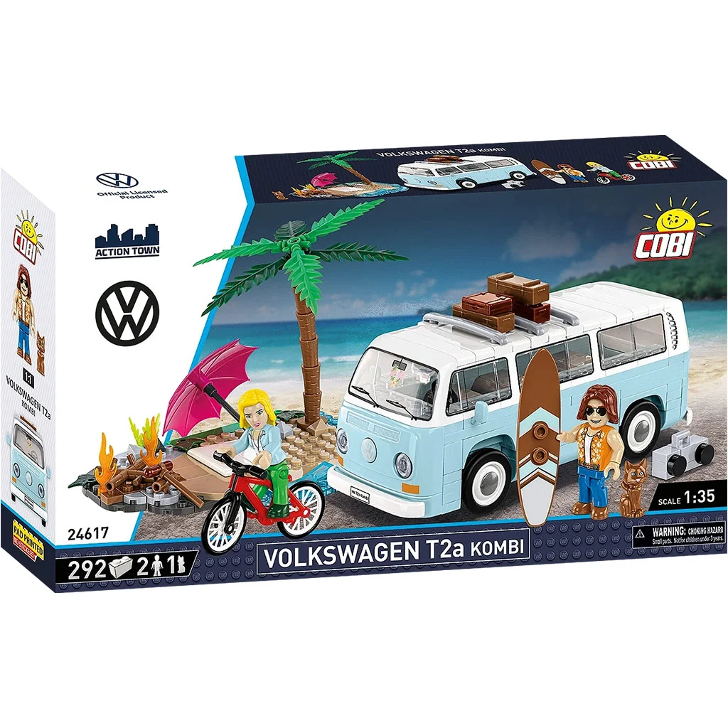 COBI: Volkswagen T2a Kombi építőjáték (24617)