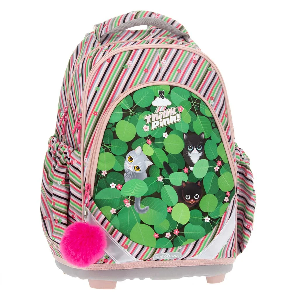 Ars Una: Think Pink anatómiai iskolatáska, hátizsák 33x43x22cm