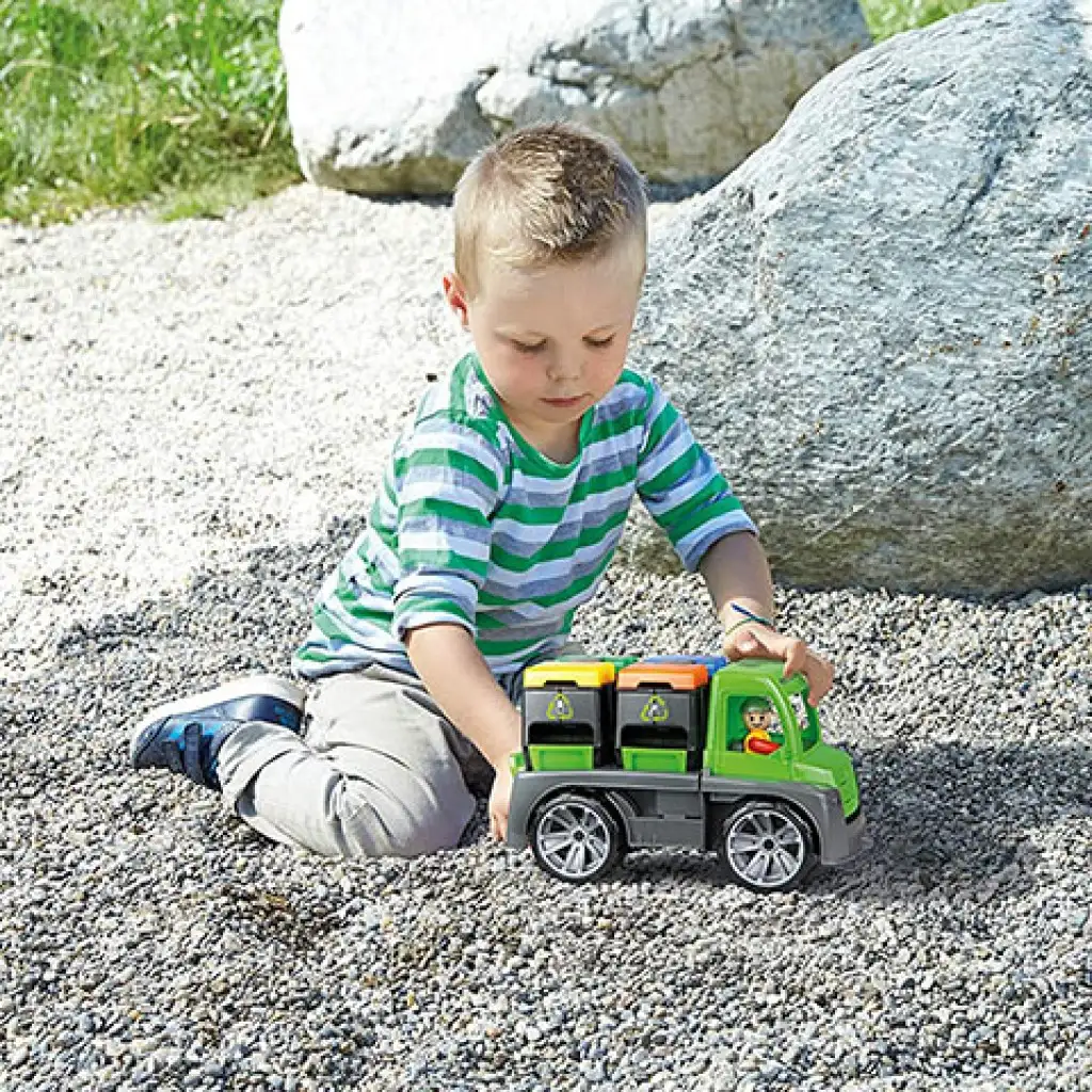 LENA: Truxx szelektív kukásautó 28cm kép 3