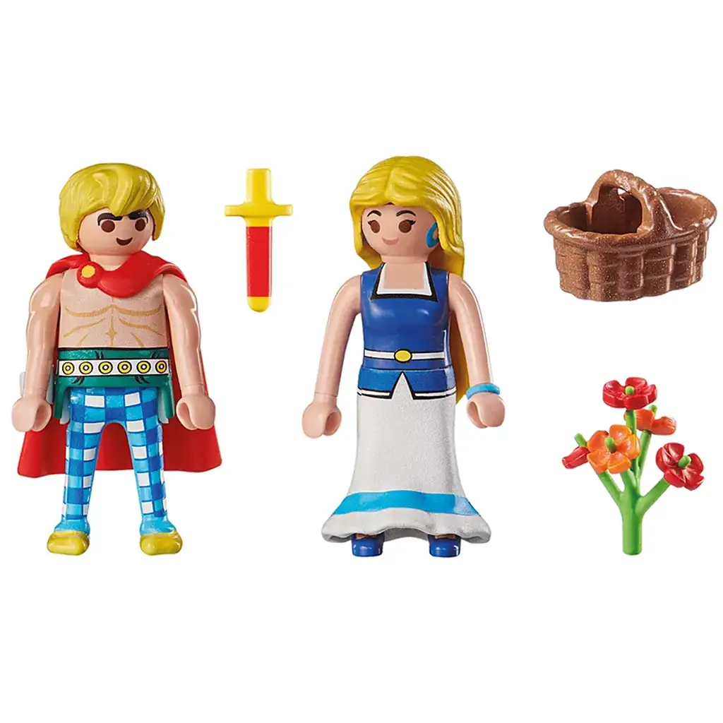 Playmobil: Asterix - Tragicomix és Falbala (71544) kép 3