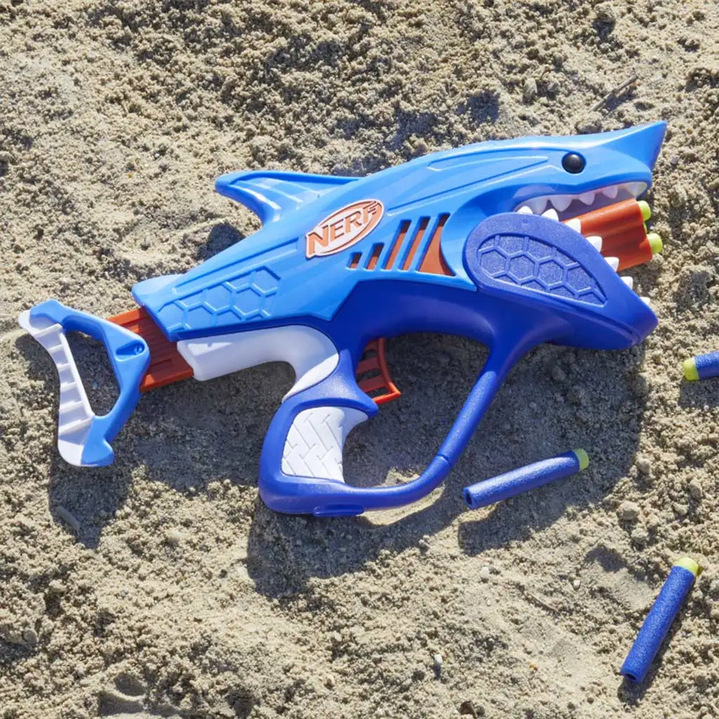 Nerf: Sharkfire szivacslövő 8db tölténnyel - Hasbro kép 4