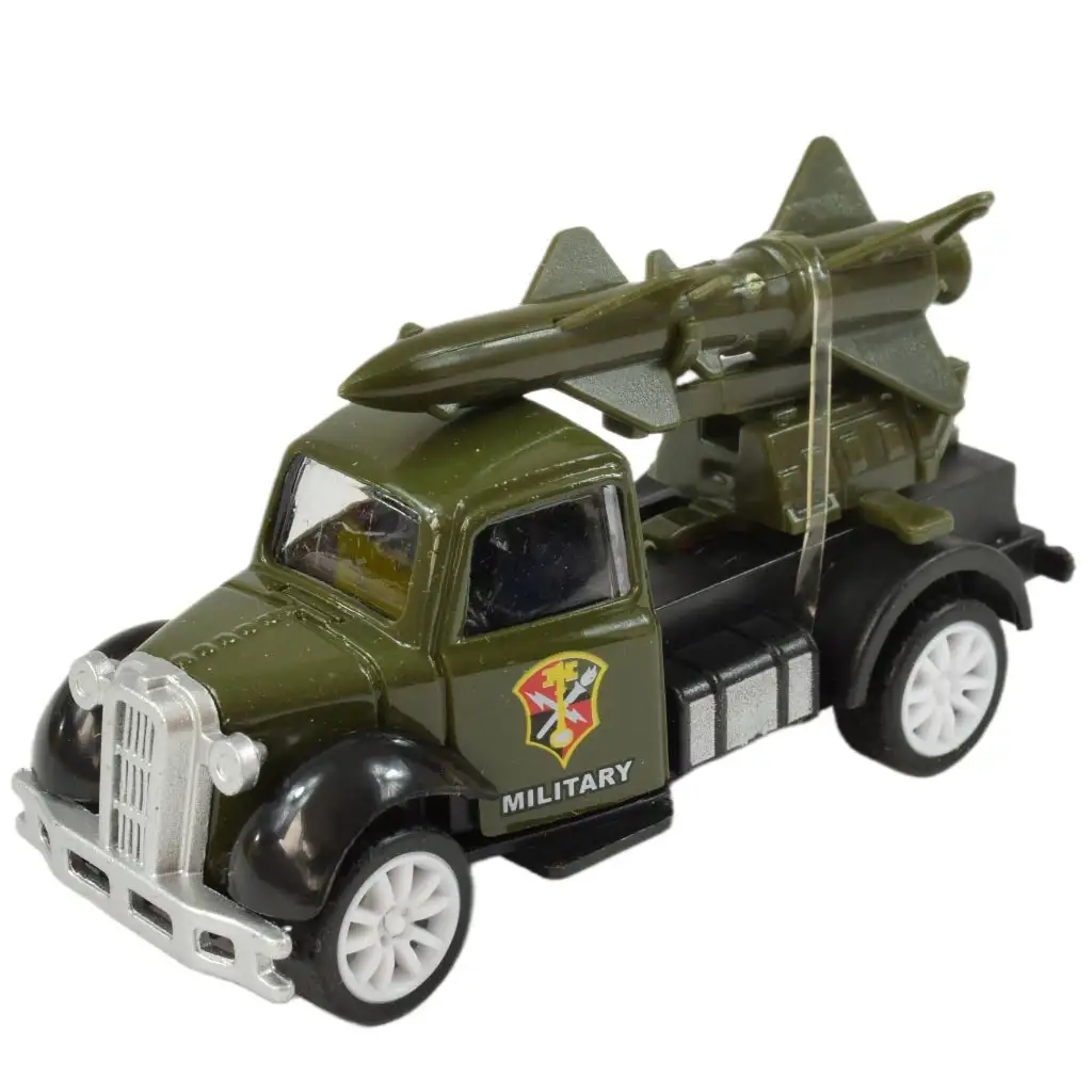 Die-Cast: Katonai kisautó többféle változatban lendkerekes 1/55 kép 5