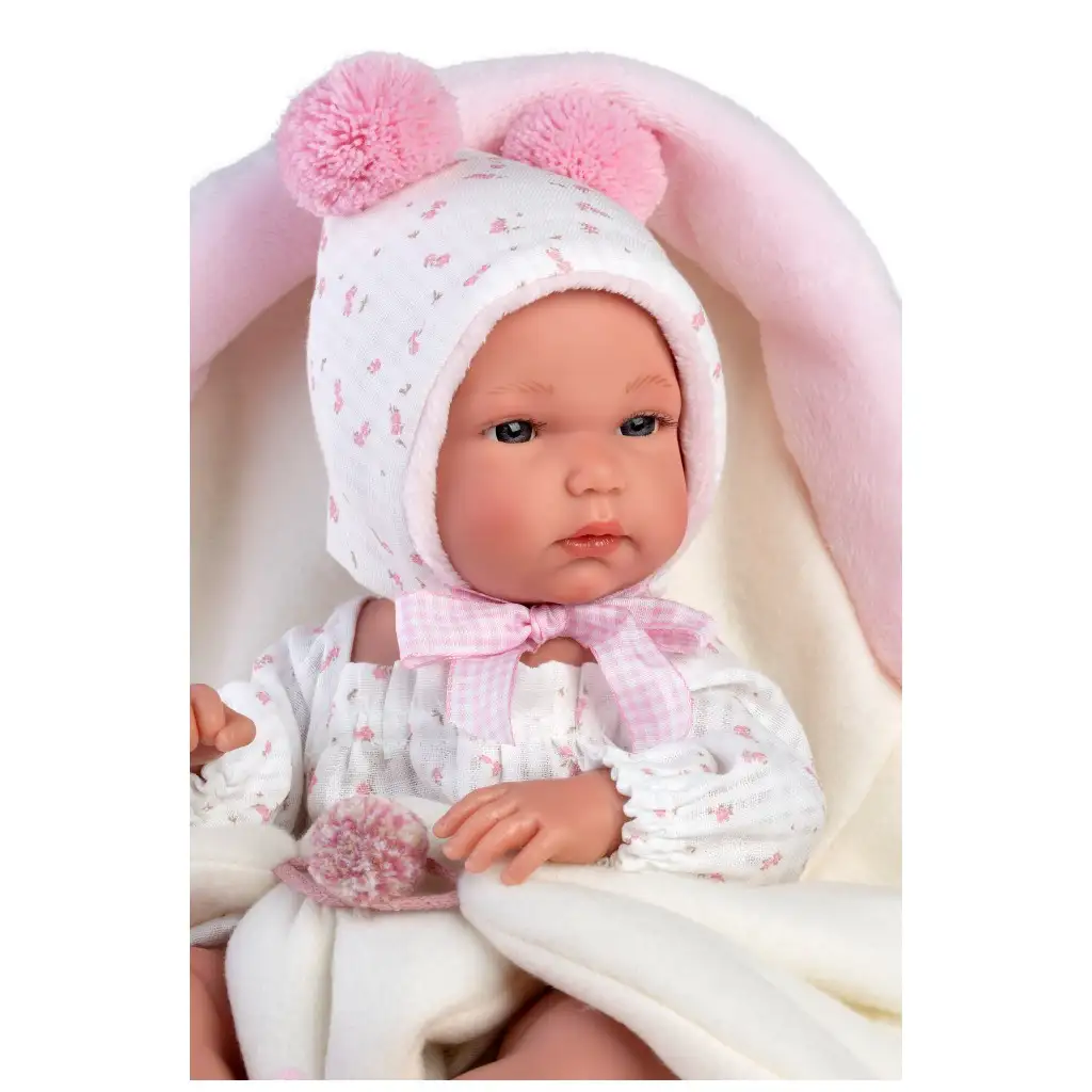 Llorens: Bimba 35cm-es baba hálózsákkal kép 3