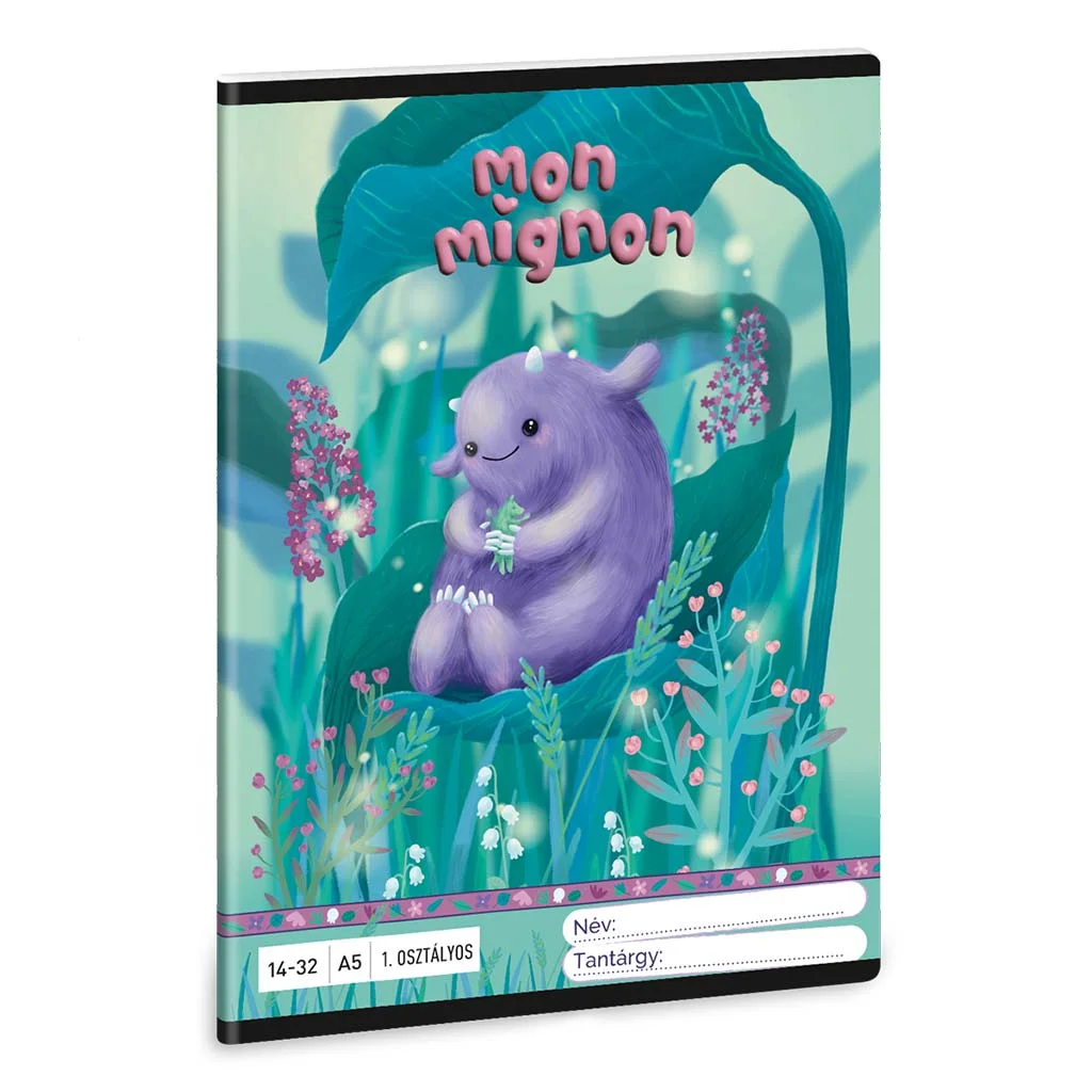 Ars Una: Mon Mignon A/5 1.osztályos vonalas füzet 14-32