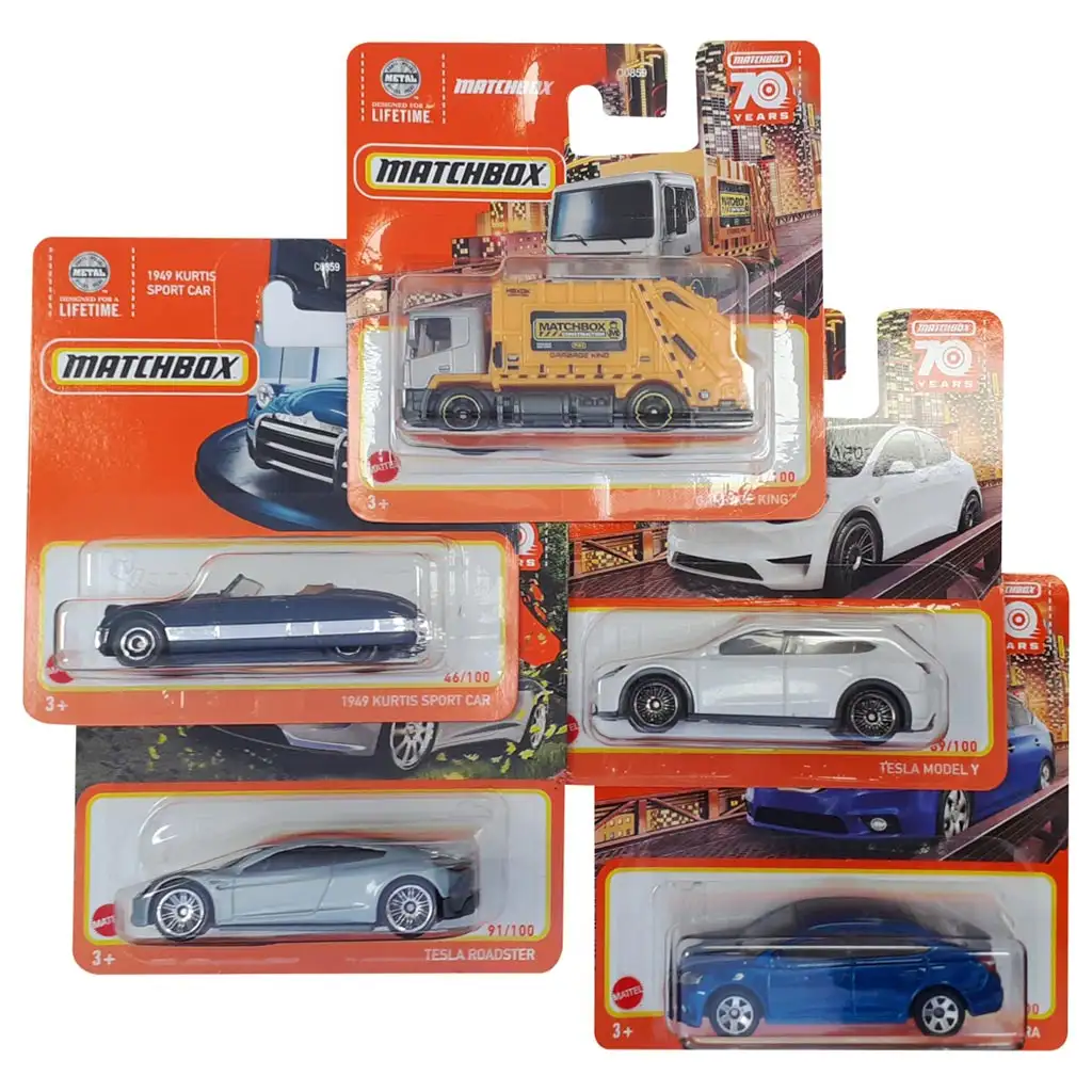 Matchbox: Gyűjthető kisautók 1/64 méretarányban 1db - Mattel