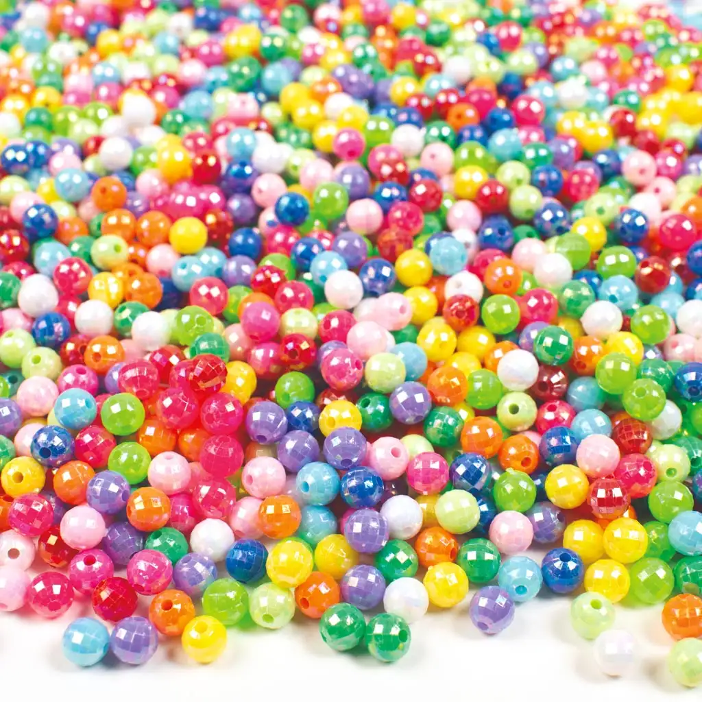 PlayBox: Műanyag kristály gyöngy szett 2000 db 6mm