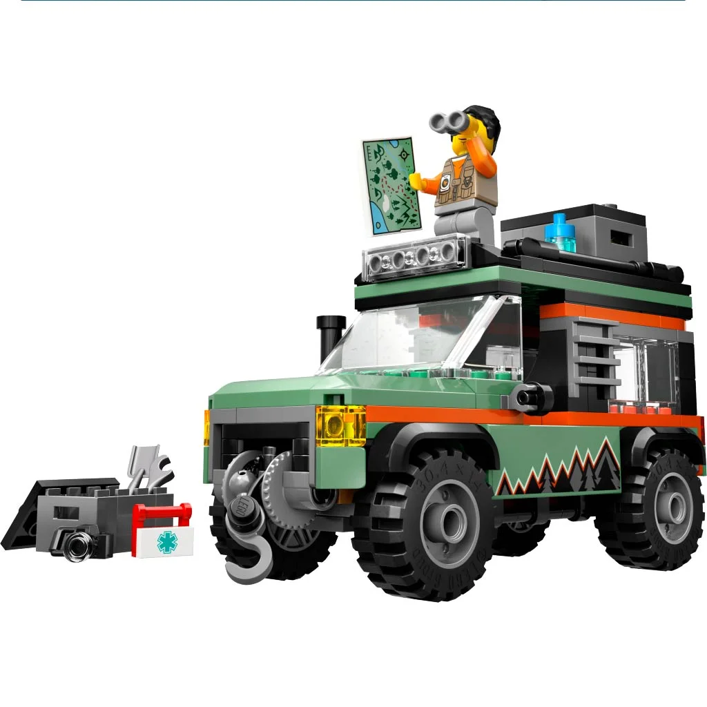 LEGO® City: 4x4-es off-road terepjáró (60447) kép 2