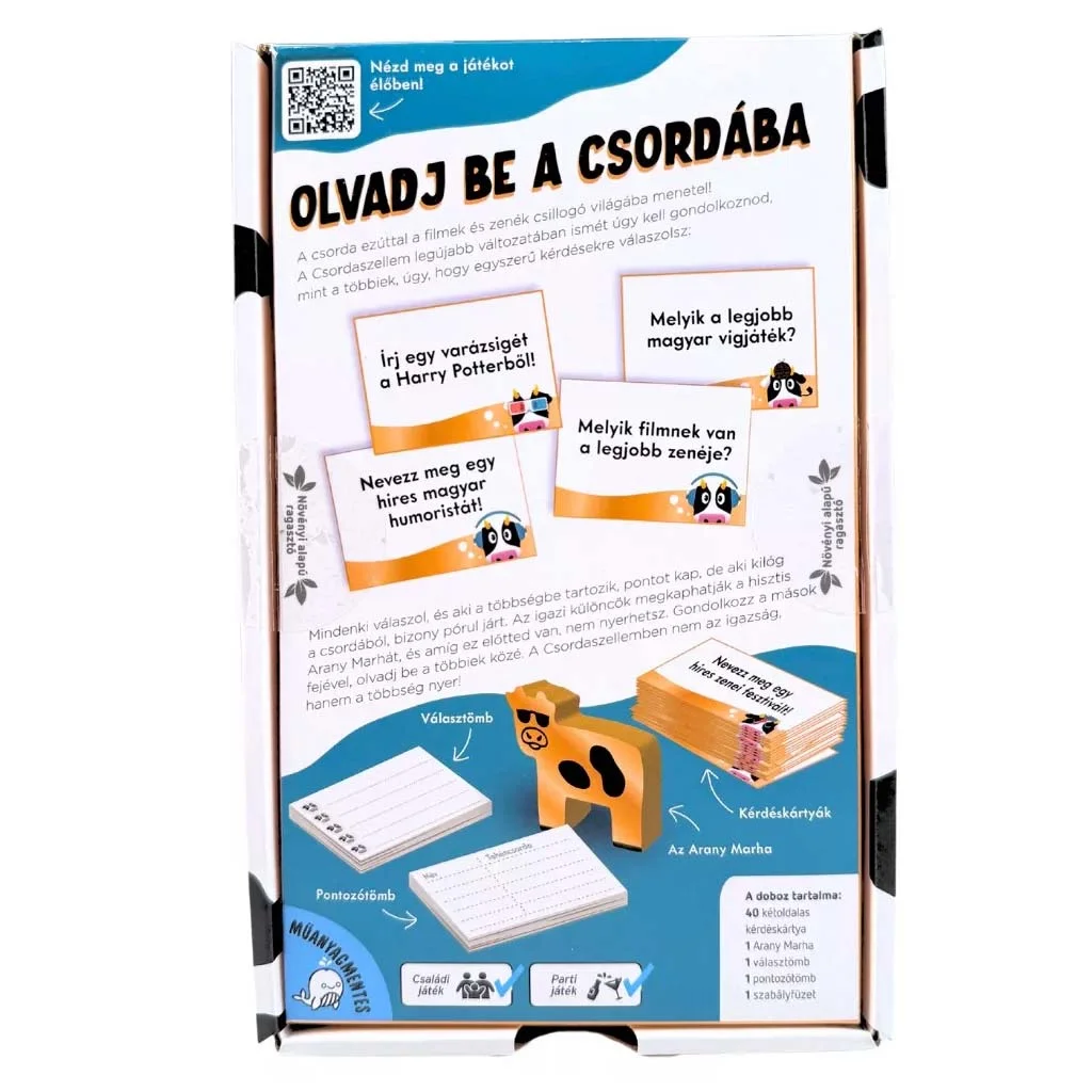 Csordaszellem Múúzik és Mozik társasjáték kép 2