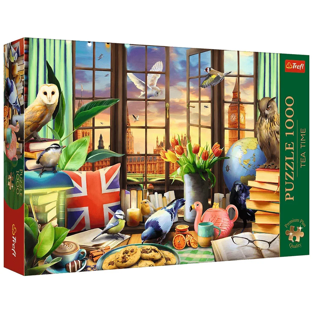 Angol délután 1000db-os Prémium plus quality puzzle - Trefl