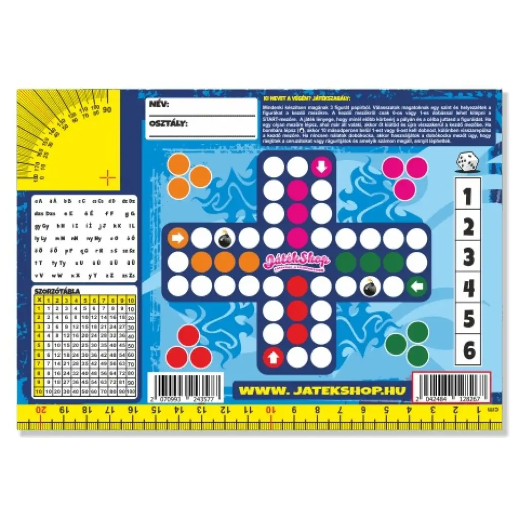 Speed Machines autós 6 az 1-ben órarend kép 2