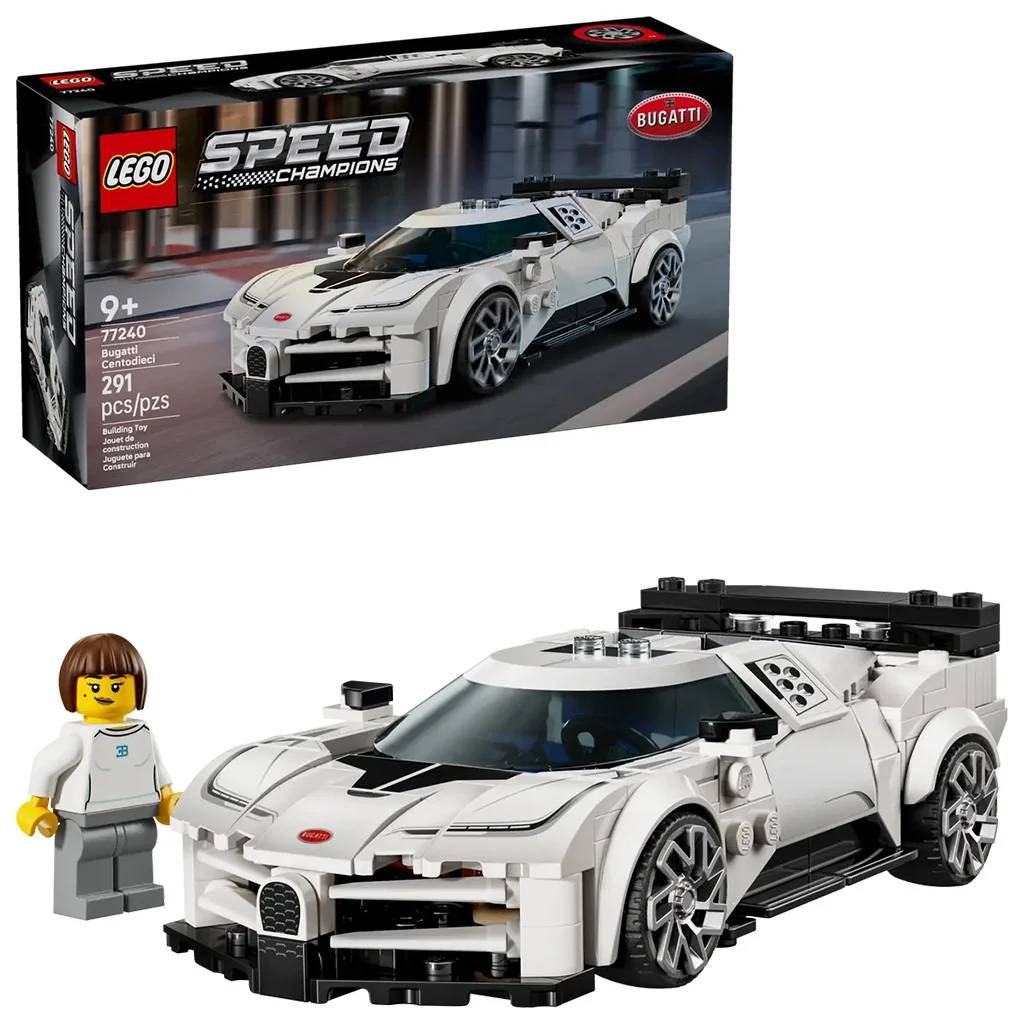 LEGO® Speed Champions: Bugatti Centodieci hiper sportautó (77240)