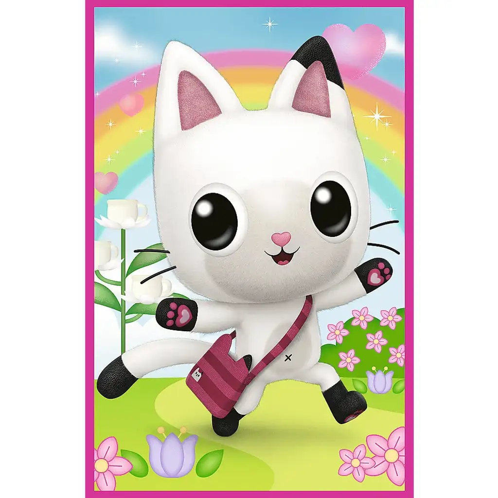 Gabi babaháza Gabival és a cicákkal 3x50db-os puzzle - Trefl kép 4