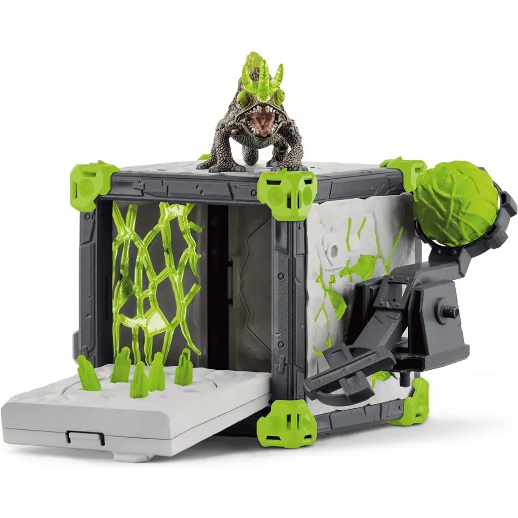 Schleich: Battlecave kő kameleon szett (42677) kép 3