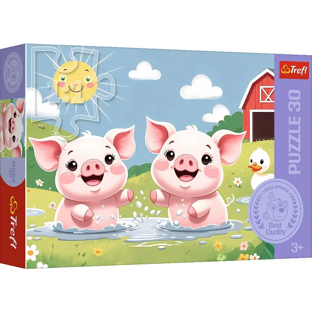 Boldog vidéki élet 30 db-os puzzle – Trefl