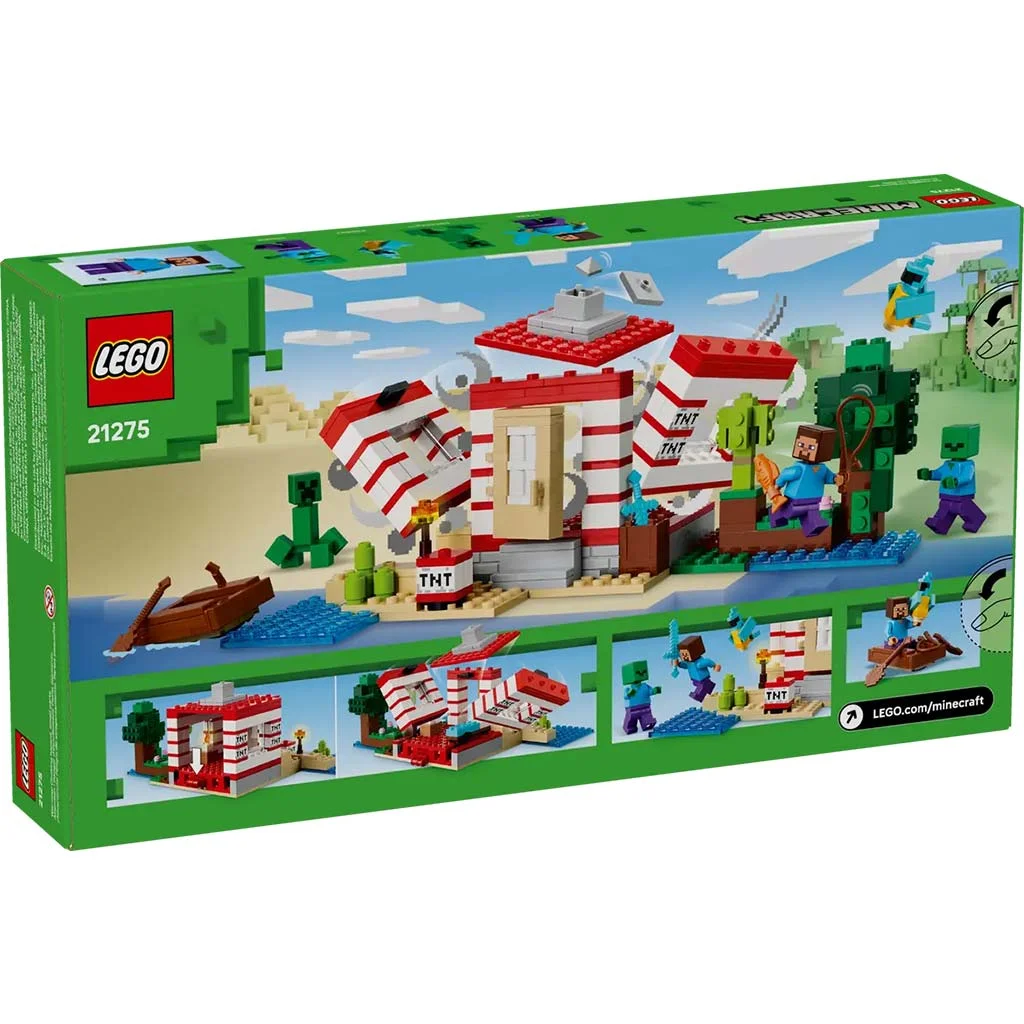 LEGO® Minecraft: Dinamitház a dzsungelben (21275) kép 2